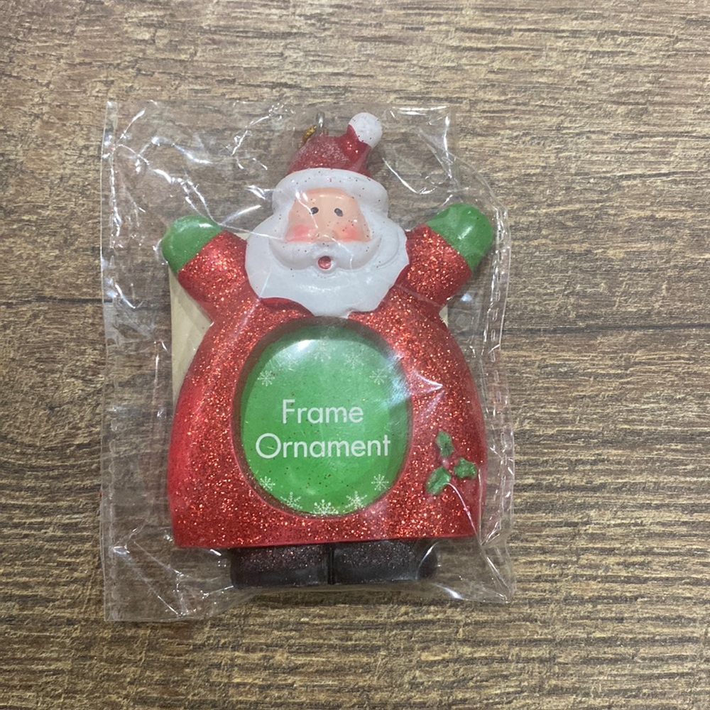 🛍Free With Bundle🛍 Santa Frame Ornament